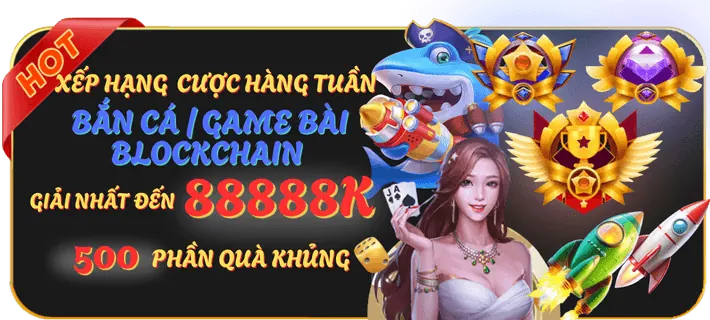 Banner khuyến mãi đặc biệt cho các giải đấu lớn, với biểu tượng cúp và tiền thưởng tại UCW88 Win.